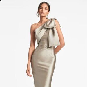 Sachin & Babi Bonnie Gown in Pewter size 12